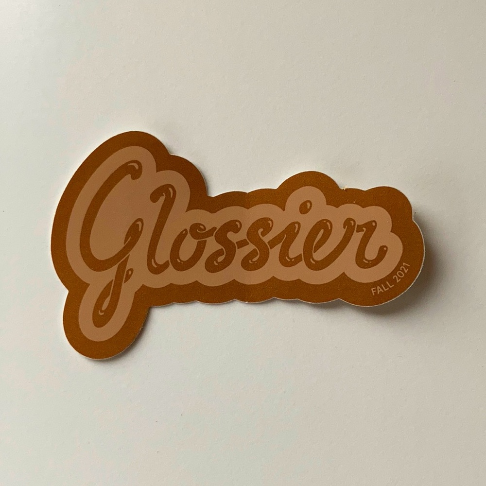GLOSSIER Fall 2021 Sticker